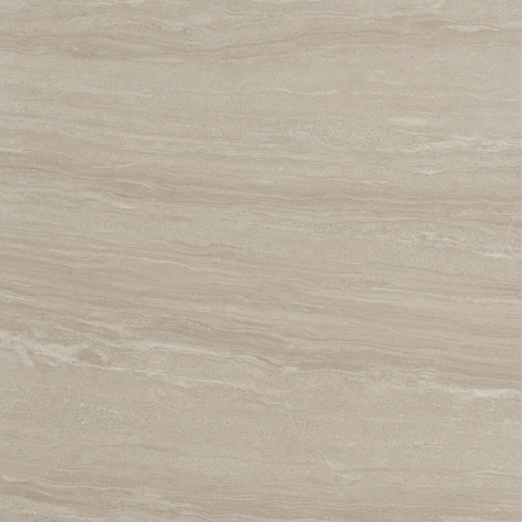 Ferragamo limestone slab in a sophisticated warm greige tone